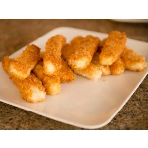 Golden Crunchy Fish Sticks